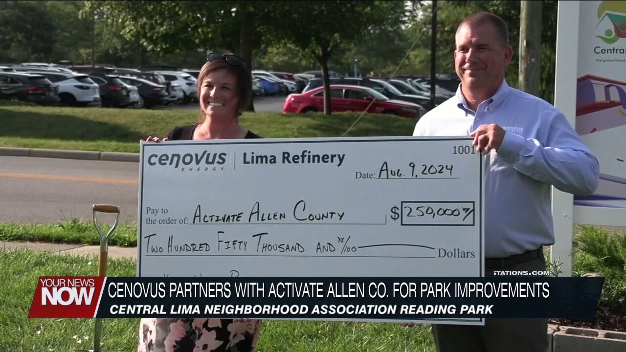 Outdoor fitness circuit coming to Reading Park thanks to partnership between Cenovus and Activate Allen County